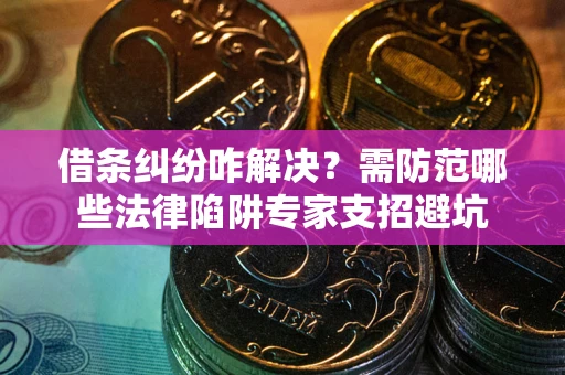 北京借条纠纷咋解决？需防范哪些法律陷阱专家支招避坑