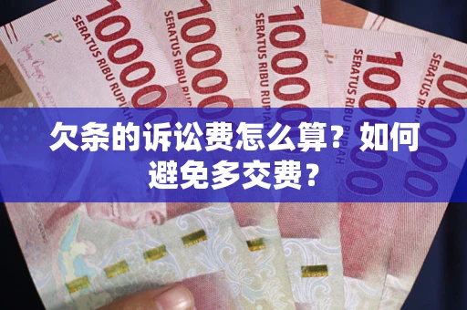 北京欠条的诉讼费怎么算？如何避免多交费？