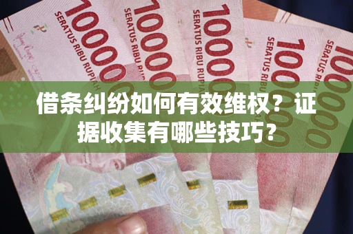 北京借条纠纷如何有效维权？证据收集有哪些技巧？