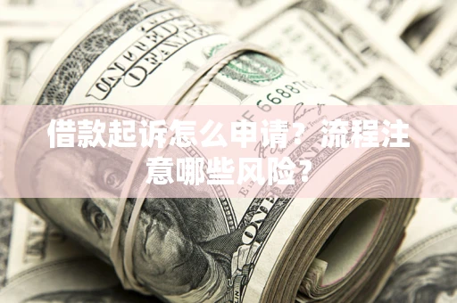 北京借款起诉怎么申请？流程注意哪些风险？