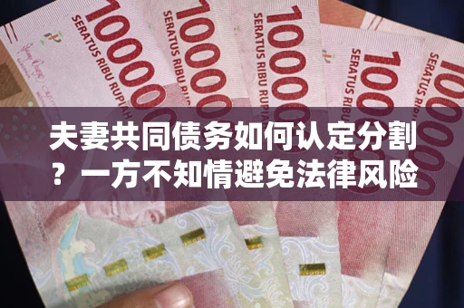 北京夫妻共同债务如何认定分割？一方不知情避免法律风险必看！
